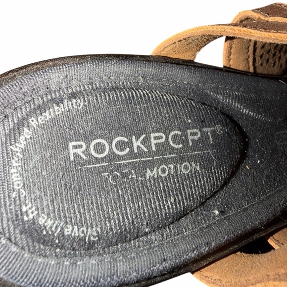 Rockport Women's Brown Peep-Toe Heels - Picture 5 of 5